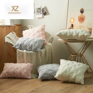 Plus Plush Solid Color Pillow case 30x50cm 45x45cm Nordic INS Style Fashion Home Pillow case 30x50cm