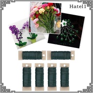 [Hatel] 230 Yards 22 Gauge Green Reel Floral Paddle Wire Florist Wire Roll Wreaths
