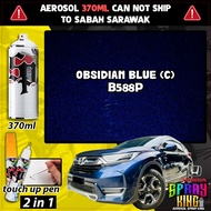 Honda CR-V 5th 2017-2022 { B588P Obsidian Blue } Touch Up Pen Car Spray Piant Repair Tool Cat Kereta