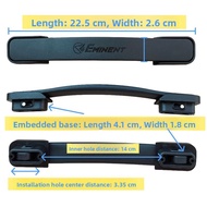 Eminent Aluminum Alloy Luggage Handle Replacement Repair Parts Suitcase Carryon Handbag Accessories 