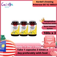 Kordel's Evening Primrose Oil 1G 100Sx3