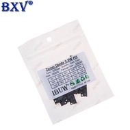 150PCS 0.5W Zener Diode Kit - 15Values (3v-24v 1N4148) SOD123, for Secure Voltage Stabilization, Low