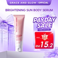 Grace and Glow Brightening Sun Body Serum Lotion Whitening Tone up Cream - For Bright and Smooth Ski