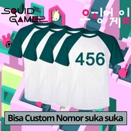 T-shirt children's gameSQUID 456 customs cool and cute