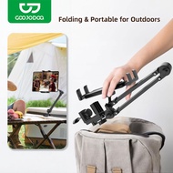 Goojodoq Bed Mounted Tablet Holder For Tablet / Phone 4-12.8 Inches Durable Aluminum Alloy Material