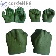 CORDELL Hulk Fists Cosplay, Figures Toys Avengers Hulk Gloves, Birthday Model Toy Green Gamma Grip Cosplay Gloves Halloween