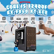 BONMECOM2 คอมประกอบ DDR5 / CPU i5 12400F/ RX 9060 XT 8GB / Case เลือกแบบได้ครับ