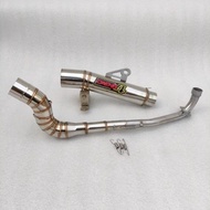 Exhaust Exhaust DAENG4 Open for Ex5 Sym 110 Lc135 Y15zr Wave 110 125 Dash 110 125 Kriss 110 Srl 115