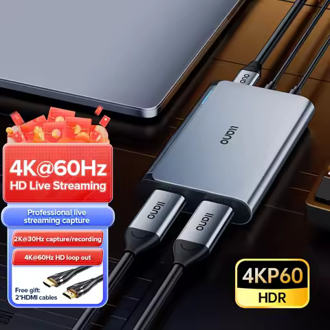 Llano 4K Audio Video Capture Card, USB 3.0 HDMI Video Capture Device, Full HD 1080P for Game Recordi