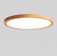 LED 吸頂燈 房燈 臥室燈 有遙控 lamp lighting 原木燈 超薄 3色調光 白光 暖光 黃光