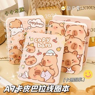 /Memo Notebook Cute Capybara Notebook Size A7 (80 Sheets)