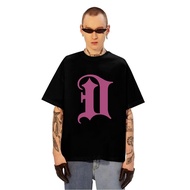 Domination Labs Black Oversized Initials T-shirt