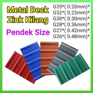 Metal Deck/Zink Kilang/Bumbung