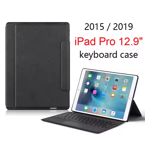 Keyboard Case For iPad Pro 12.9 1st 2015 Protective Cover For iPad Pro 12.9 2nd Generation 2017 Smar