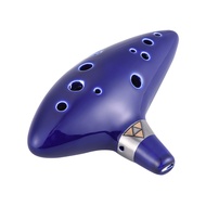 torachel1-PH 12 Hole Ocarina Ceramic Alto C Vessel Flute Win