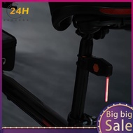[infinisteed.sg] LED Bike Tail Light High Brightness Bicycle Running Water Light Bike Accessories