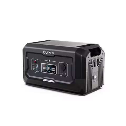 B2 Smart Extra Battery - 2048Wh LiFePO4 Expansion for Mega 1/2/3 Portable Power Station, 2100W Solar