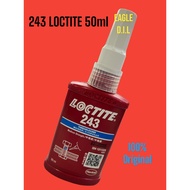 (100% Origina) 50ml 243 LOCTITE THREADLOCKER