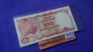 UANG KUNO UANG LAMA 100 rupiah tahun 1984 gambar burung goura