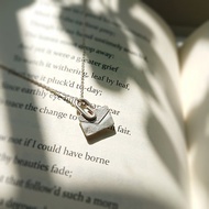 【限量絕版品】關於愛 -一封情書- 信封項鍊 鎖骨鍊 文創手作飾品