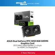 ASUS DUAL GeForce RTX 5050 8GB GDDR6 Graphics Card