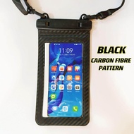 LAZ046) [UP TO 7.5in] HIGH QUALITY THICKEN PVC SNIPER IP X8 Rated WATERPROOF PHONE POUCH PHONE CASE 