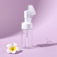 100ml Empty Facial Cleanser Mousse Foam Gel Head Wash Brush Foam Bottle Pressure Type Cleansing Milk