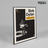 Bob Dylan Live Concert Frameblock Poster