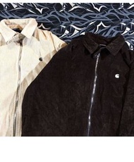 Carhartt 燈芯絨拉鍊外套
