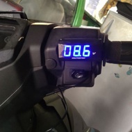 Voltage meter display