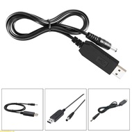 Doublebuy DC5V to 12V Step UP Line WiFi to Powerbank Converter Cable for Wifi Router Modem