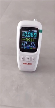 Delixi 甲醛檢測機 溫度濕度空氣質量檢測儀 IAQ Indoor Air Quality formaldehyde detector