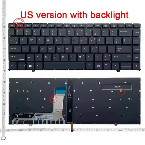 New US Laptop Keyboard For HP EliteBook ZBook Studio G5/ELITEBOOK 1050 G1/HSN-Q11C/ZBook Studio x360