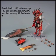 AMAZING YAMAGUCHI Monster Hunter เกม Action Figure Zinogre X GK Lioleus หญิง Hunter Collection ตุ๊กต