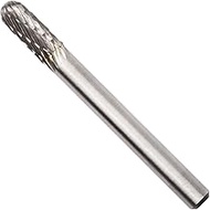 Tungsten Carbide Rotary Burr, Type C 6mm Shank Diameter C0616, Double Cut Carbide Burr for Die Grind