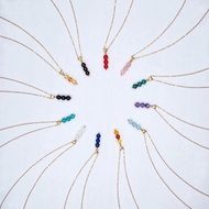 【天使守護】生日石不鏽鋼項鍊 | Dear Like