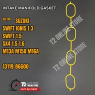 T2 SUZUKI SWIFT IGNIS 1.3 SX4 SX-4 1.5 1.6 M13A M15A M16A INTAKE MANIFOLD GASKET ORING INLET GASKET 