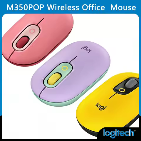 Logitech M350 Pebble/M350 POP Mouse 2.4GHz Nano Receiver Ambidextrous 18-Month