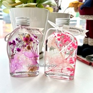全新 浮花瓶 浮游花 永生花 乾花擺設 材料包 Herbarium flower 枱燈 手作 wedding gift DIY 婚禮 姊妹禮物 畢業 結業 敬師 老師 老闆 散水禮物 母親節 情人節 