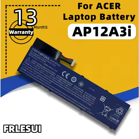 FRLESUI AP12A3I Laptop Battery for Acer Aspire M3/M5 TravelMate P645/P648/P65 X483 Series Iconia W70