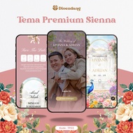 PREMIUM 3D THEME - Digital Wedding Website Invitation | Digital Web Invitation