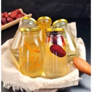 200ml glass nut milk bottle