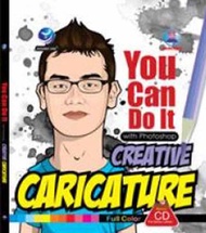buku You Can Do It With Photoshop Creative Caricature + CD