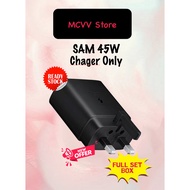 SAMSUNG 45W/25W Charger Adapter /  Penyesuai Pengecas 45W SAMSUNG