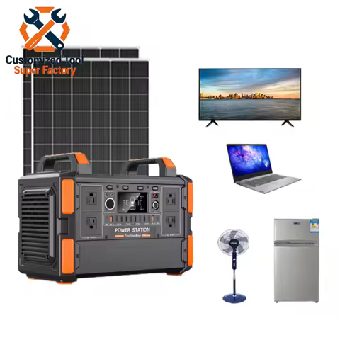 Top Sale Luxury 1200W 1.2kW Portable Solar Generator AC/Solar Panel Charging Station