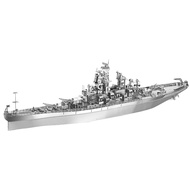 Piececool 3D โลหะปริศนาจิ๊กซอว์-Uss Missouri Battleship DIY Model Building Kits สำหรับผู้ใหญ่วันเกิด