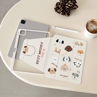 Fold Tablet Cases for Samsung Tab A8 A9 S6 Lite S7 FE S8+ S9 S10 FE A9+ Rotating Tablet Cover Skin