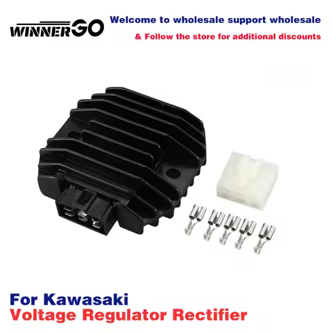 WINNERGO Motorcycle Voltage Regulator Rectifier For Kawasaki KLR 650 KLR650 KLX S 250 KLX250S KLXS25