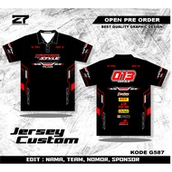 RACING JERSEY, PRINTING JERSEY, CUSTOM JERSEY CAN CHANGE NAME AND NUMBER custom racing jersey shirt 