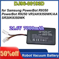 DJ96-00193D 21.6V 6000/7000mAh for Samsung PowerBot R9350 PowerBot R9250 VR2AK9350WK/AA SR20K9350WK 